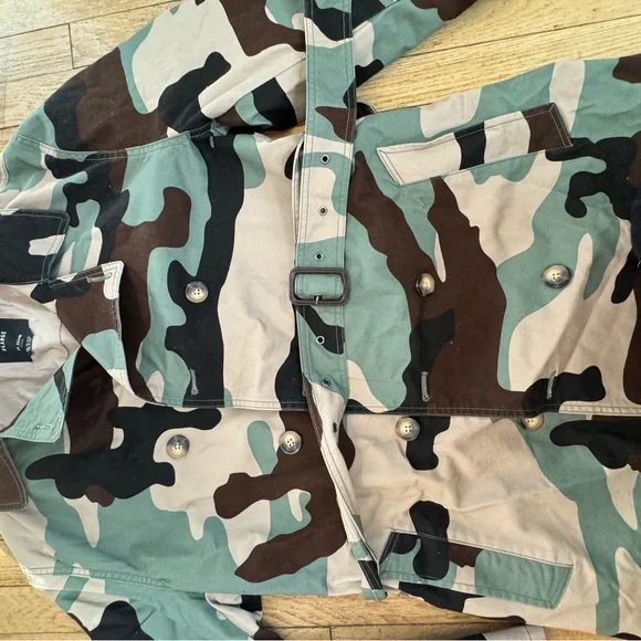 10 DEEP XL new no tags mens Camouflage Button-Up Jacket - Picture 2 of 4